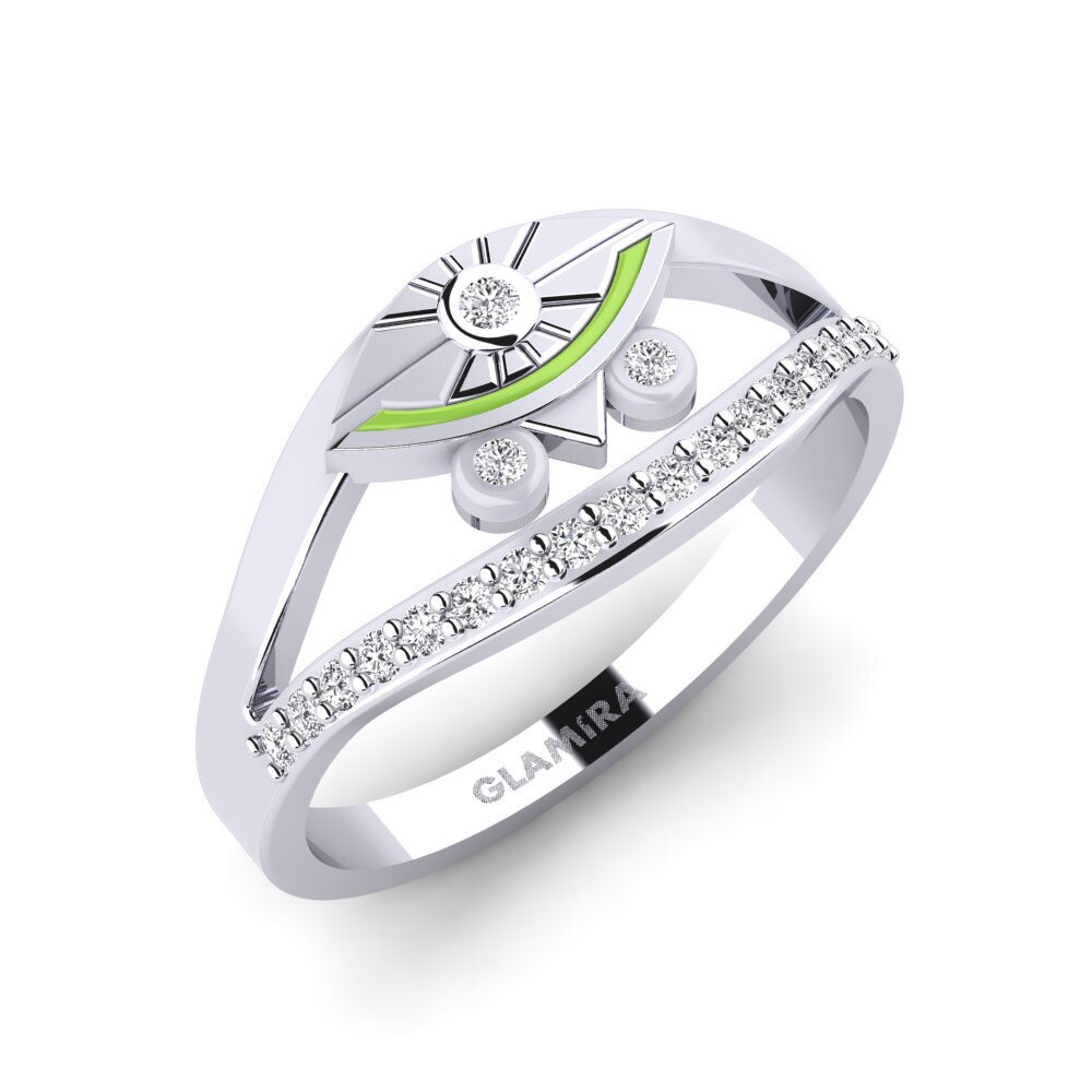 950 Platinum Ring Dotote