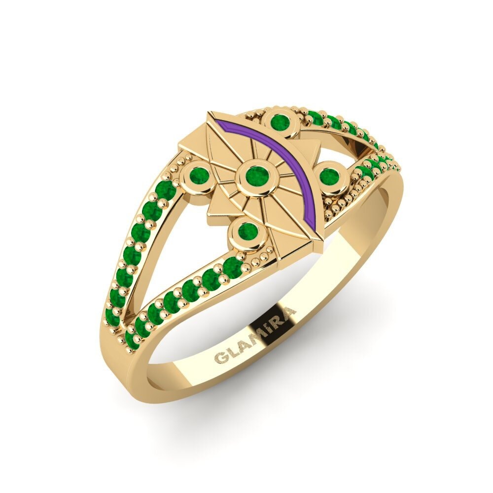 Emerald Ring Elegancki