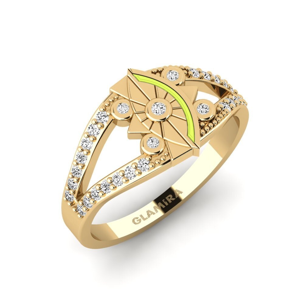 Moissanite Ring Elegancki