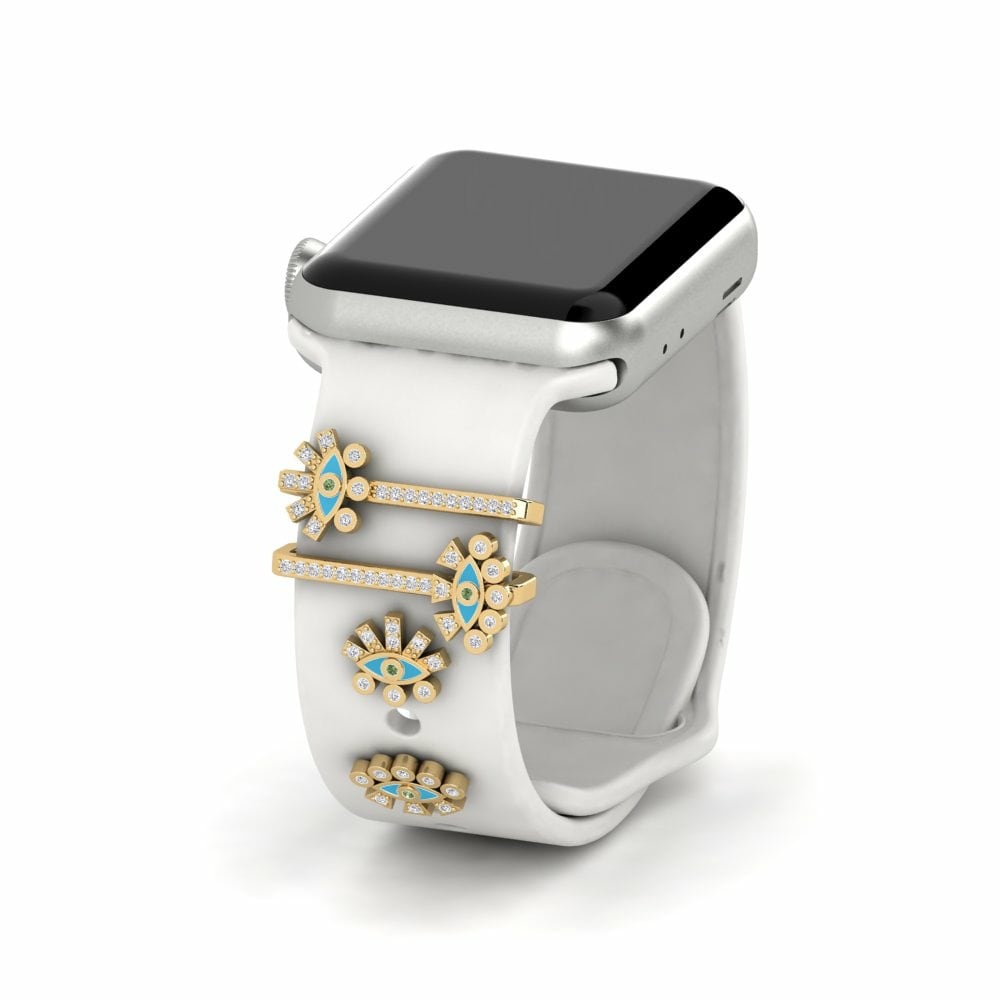 Groene Diamant Apple Watch® Accessoire Farnakia - SET