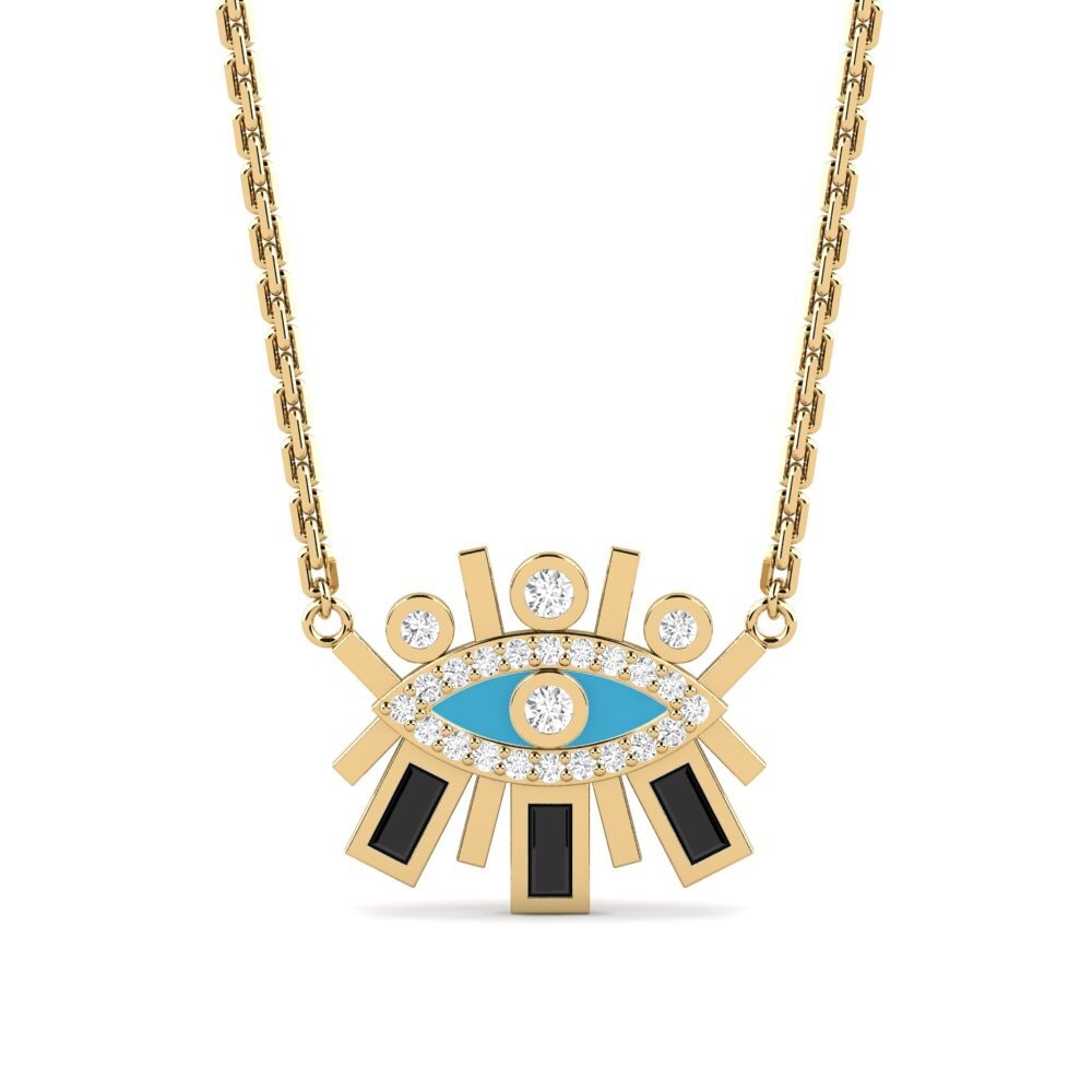 Black Onyx Women's Necklace Galien