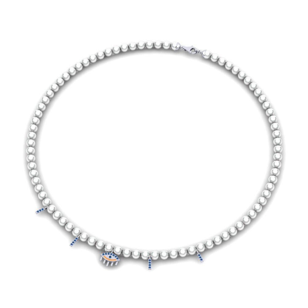 Circonita Azul Oscuro Collar Garkuwa