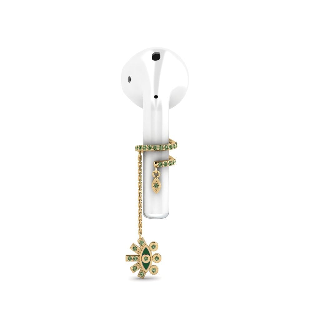 Green Diamond Airpods® Hypoge