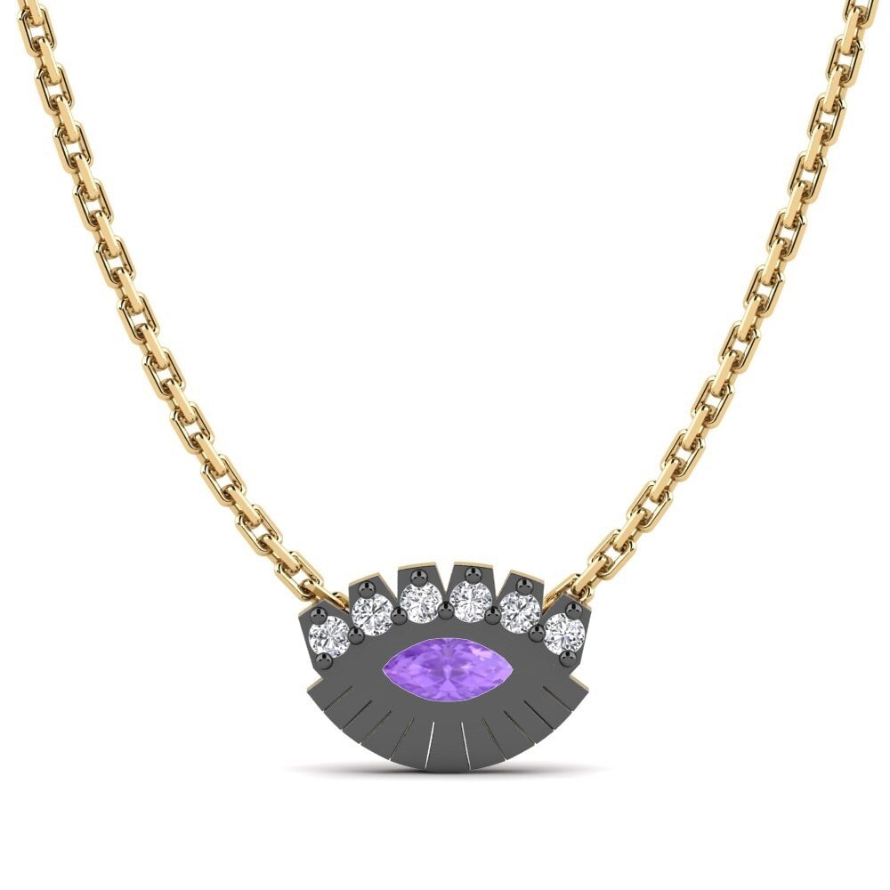Amethyst Women's Pendant Isip