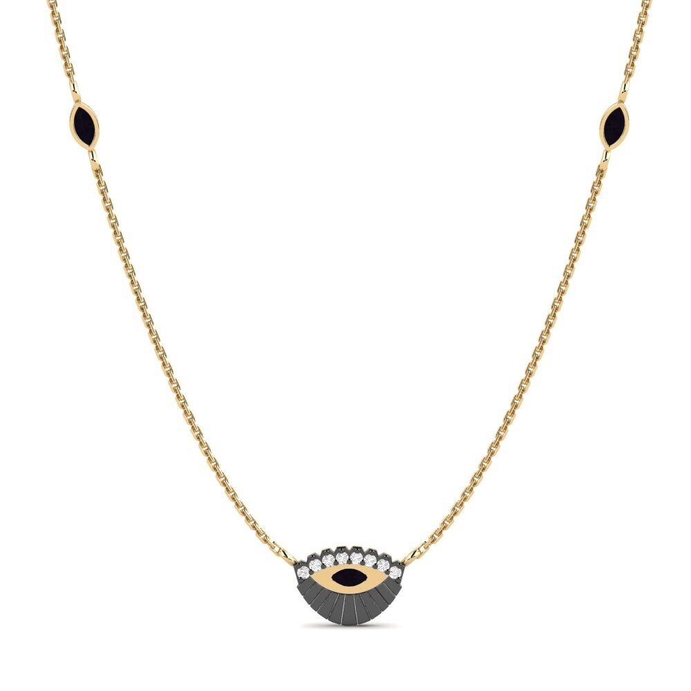 Black Onyx Women's Necklace Kehua