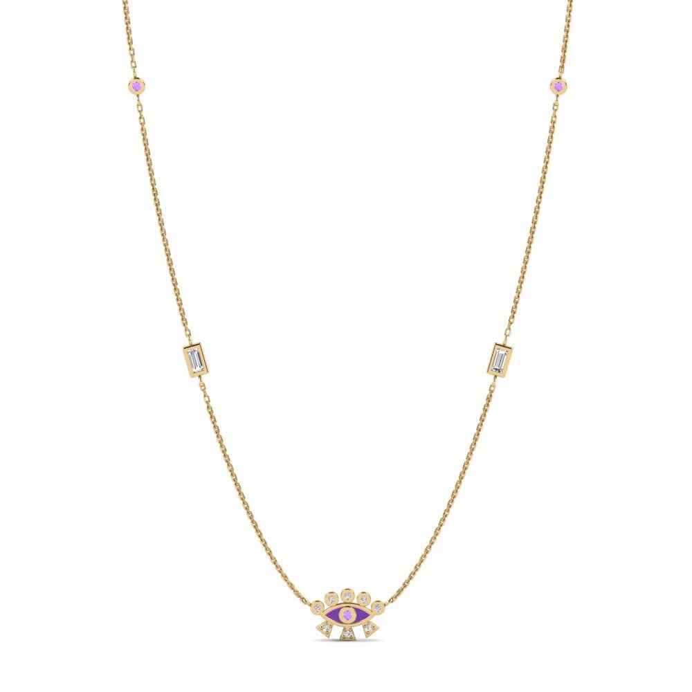 Amethyst Women's Necklace Laodike
