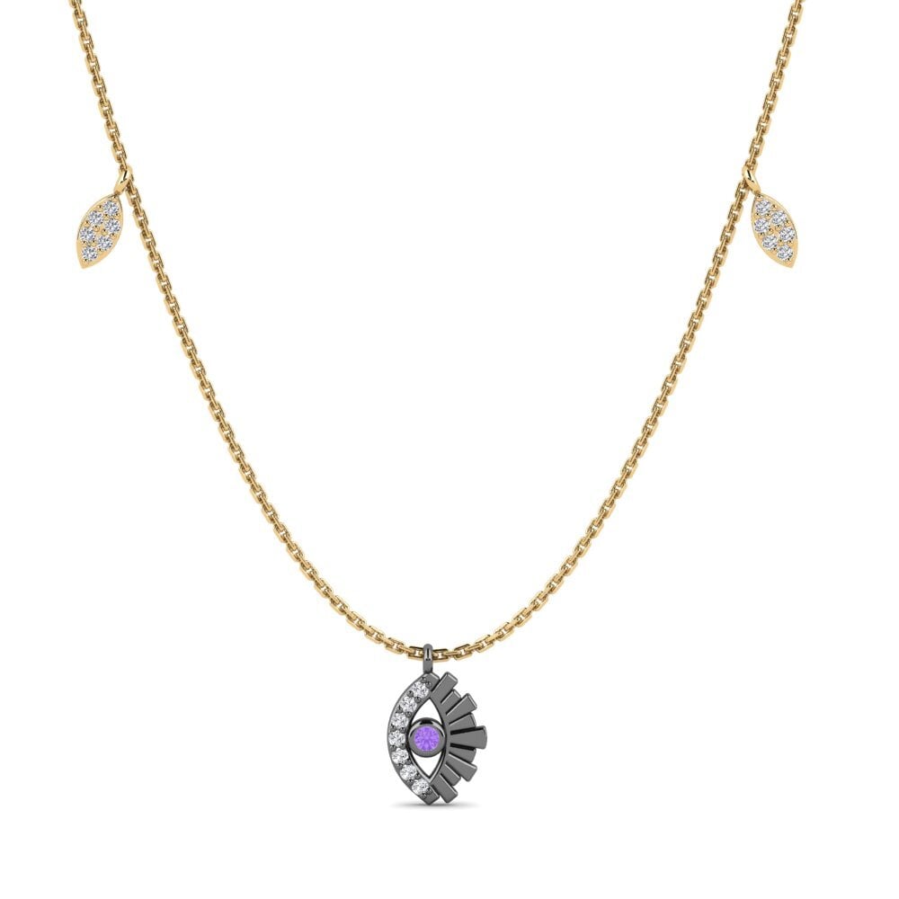 Amethyst Women's Necklace Laudorio