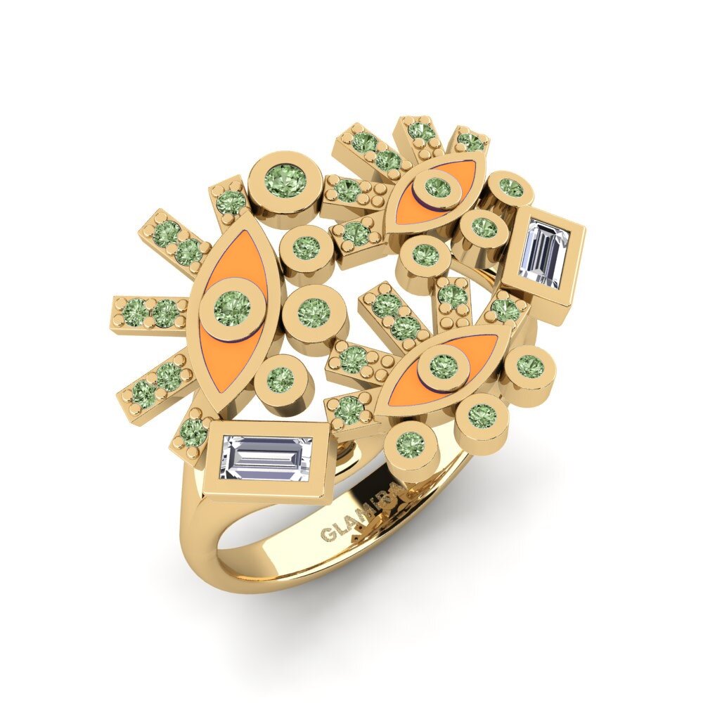 Green Diamond Ring Magnesia