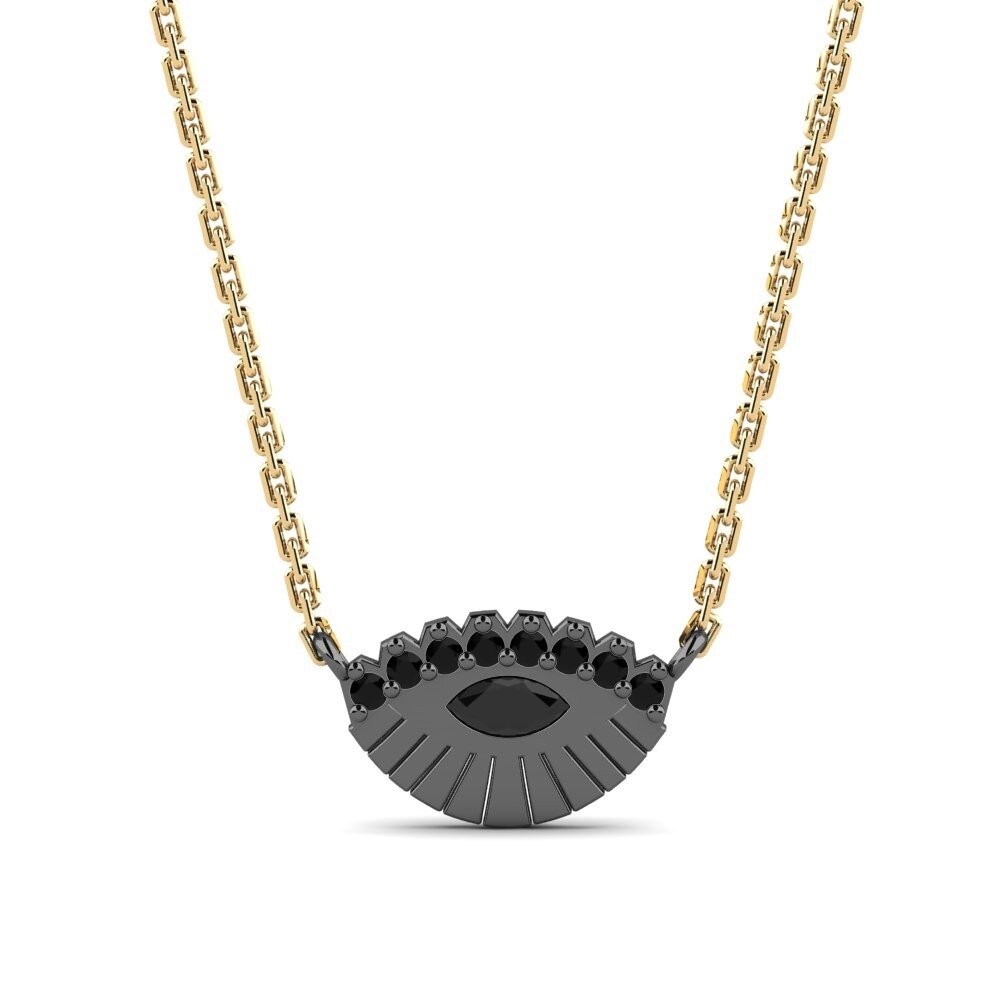 Black Onyx Women's Necklace Phela