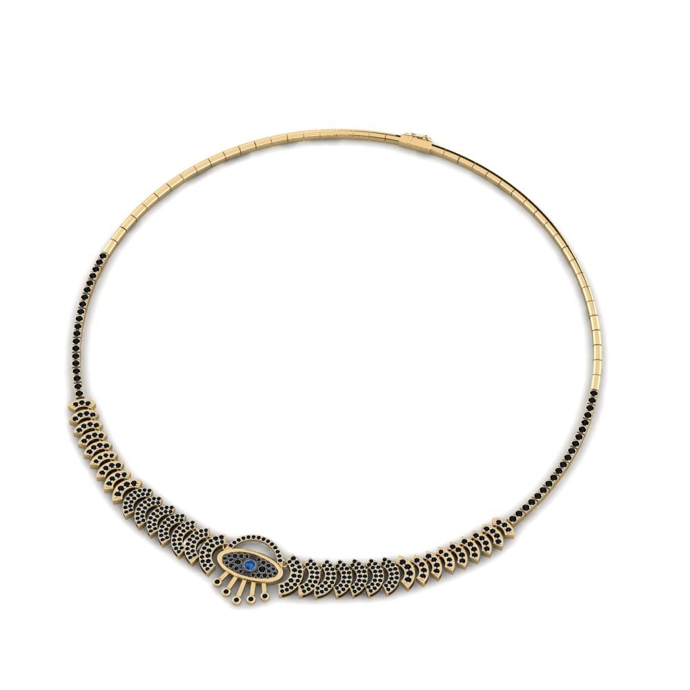 Circonita Azul Oscuro Collar Riflettere