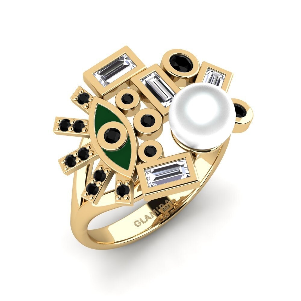 Schwarzer Saphir Ring Sardes