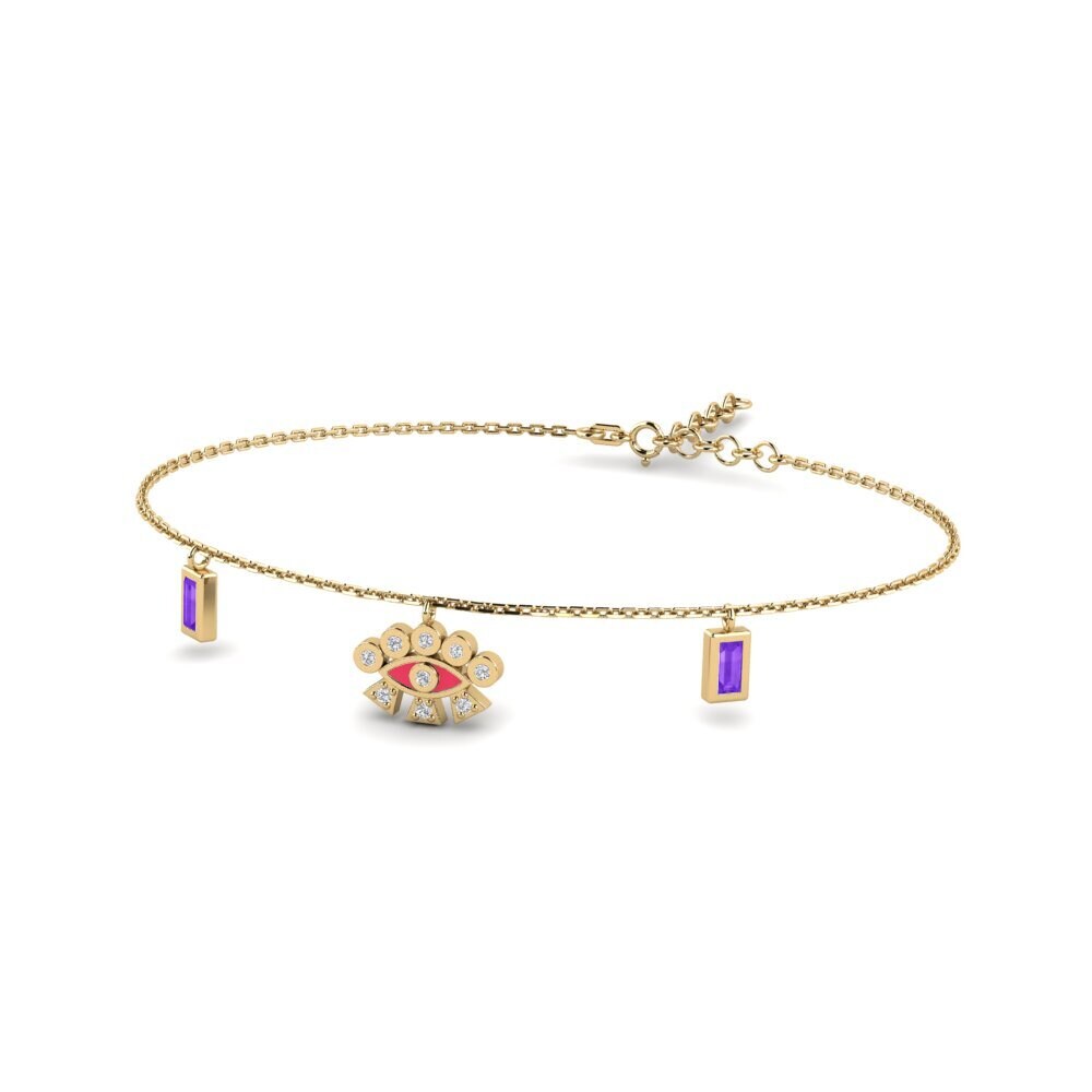 Amethyst Women's Bracelet Saroz