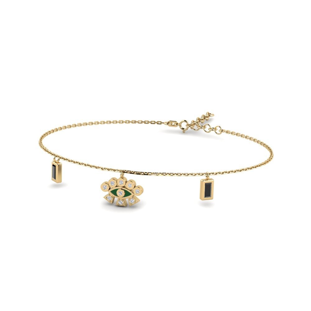 Black Sapphire Women's Bracelet Saroz
