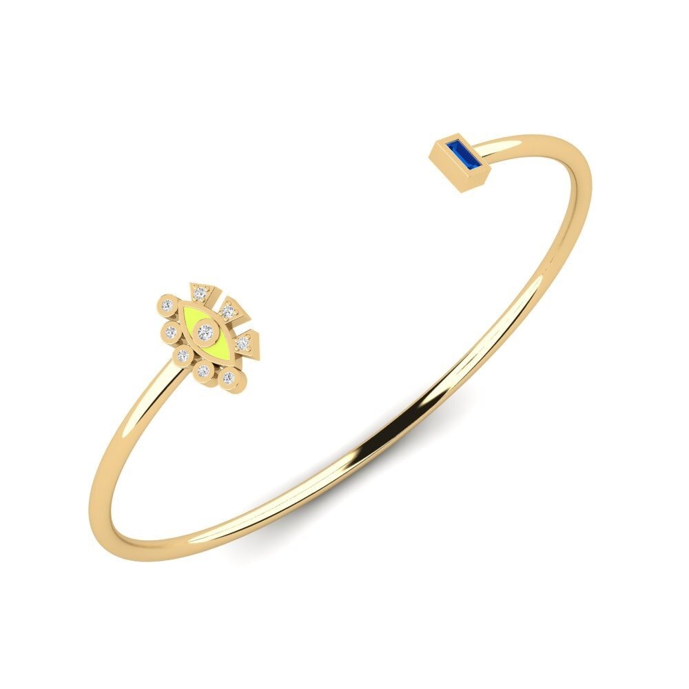 Circonita Azul Oscuro Pulsera de Mujer Tumana