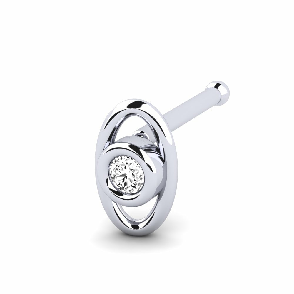 Moissanite Nose Pin Feywor