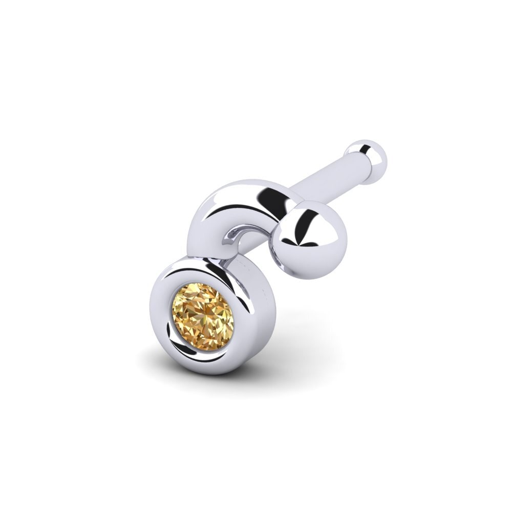 Diamant Brun Piercing Nez Infos