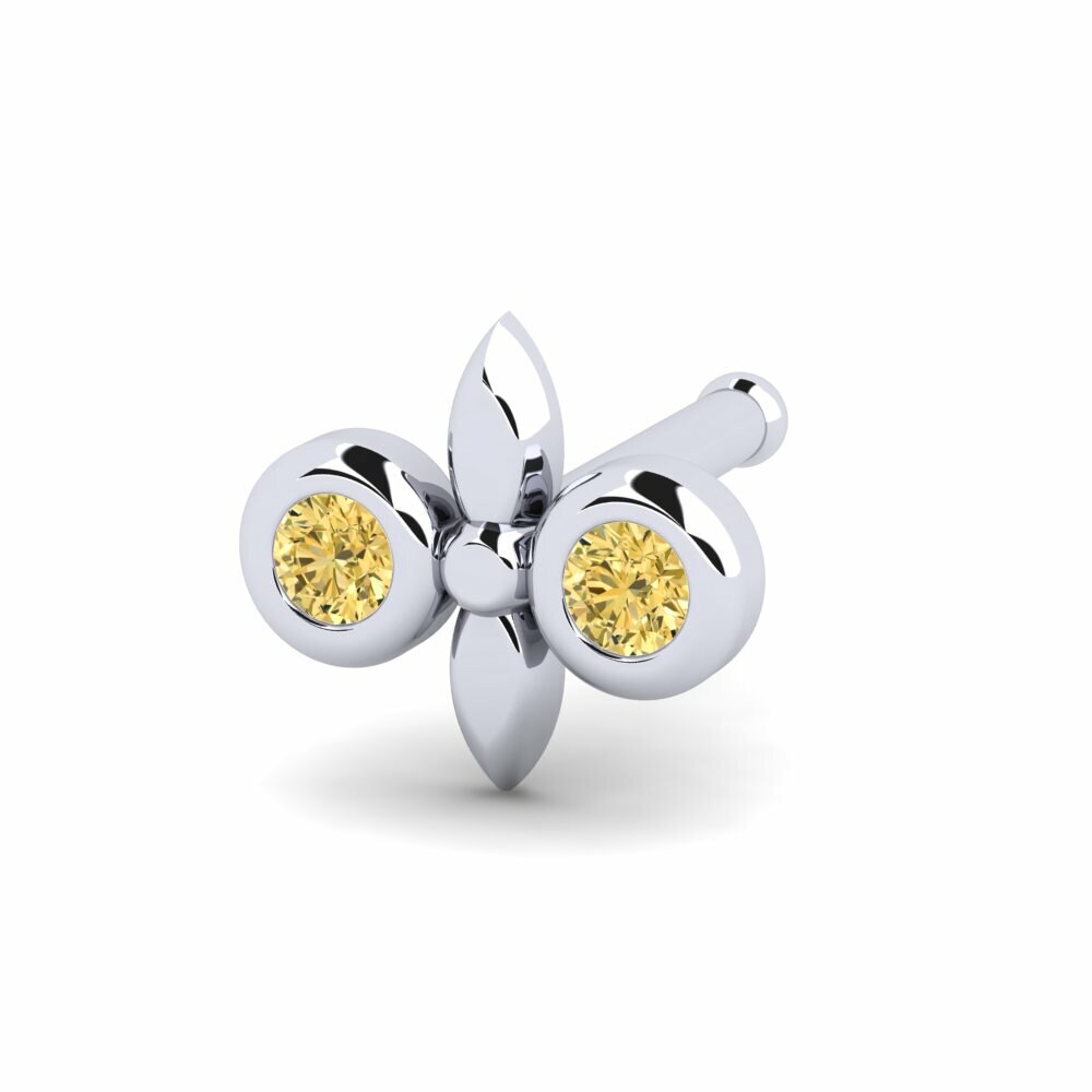Gele Diamant Neus Pin Tycenw