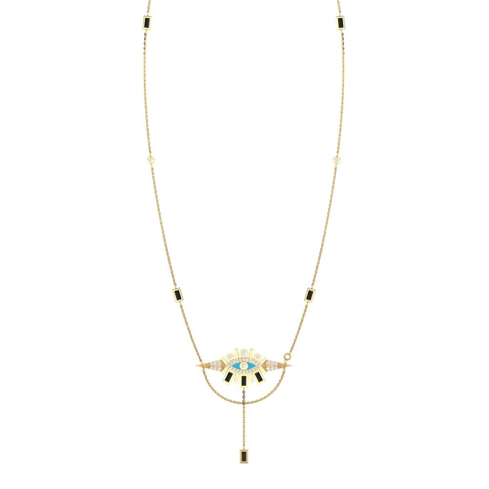 Black Onyx Women's Necklace Adaliano