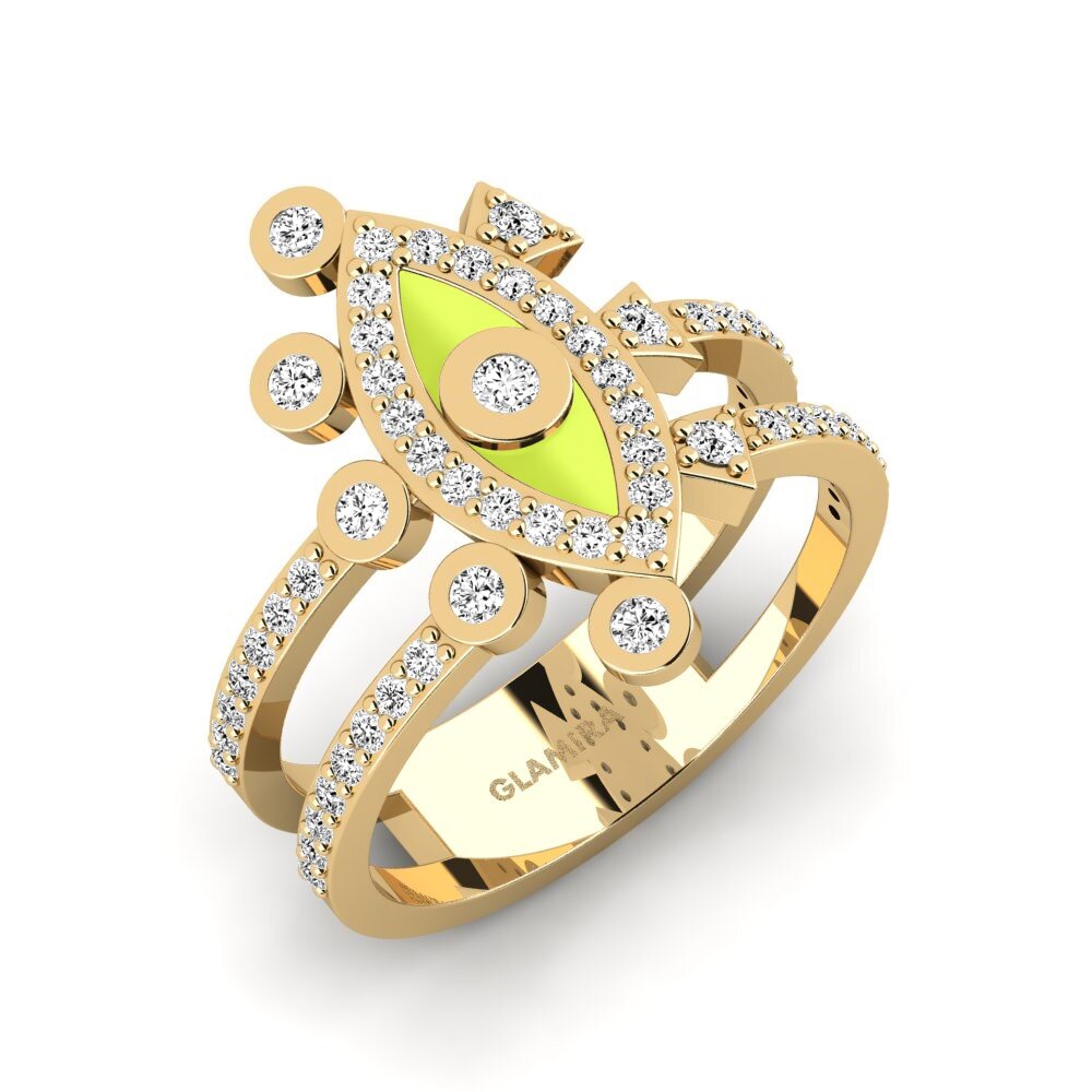 Moissanite Ring Akroenos