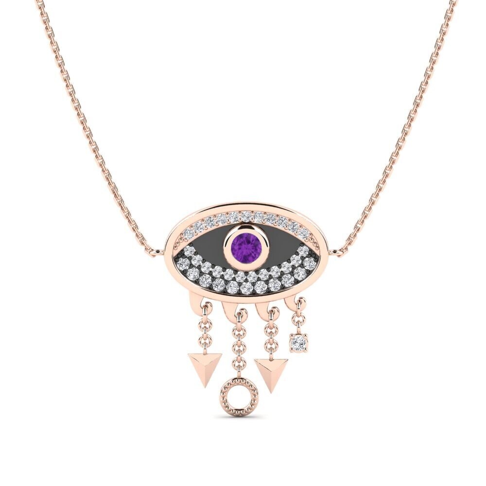 Amethyst Women's Necklace Amabile