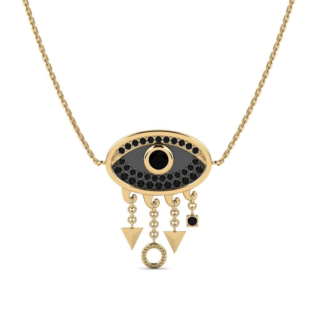 Black Onyx Women's Necklace Amabile