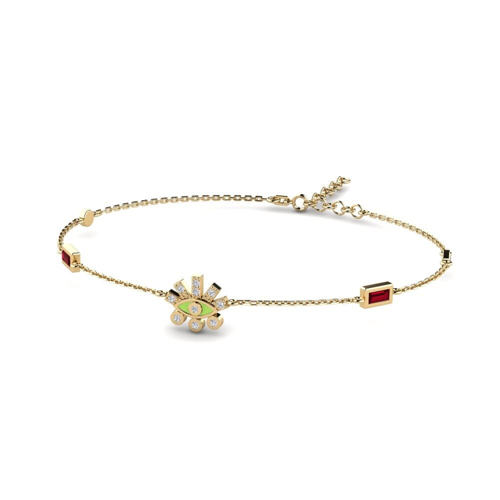 Red Zirconia Women's Bracelet Amasis