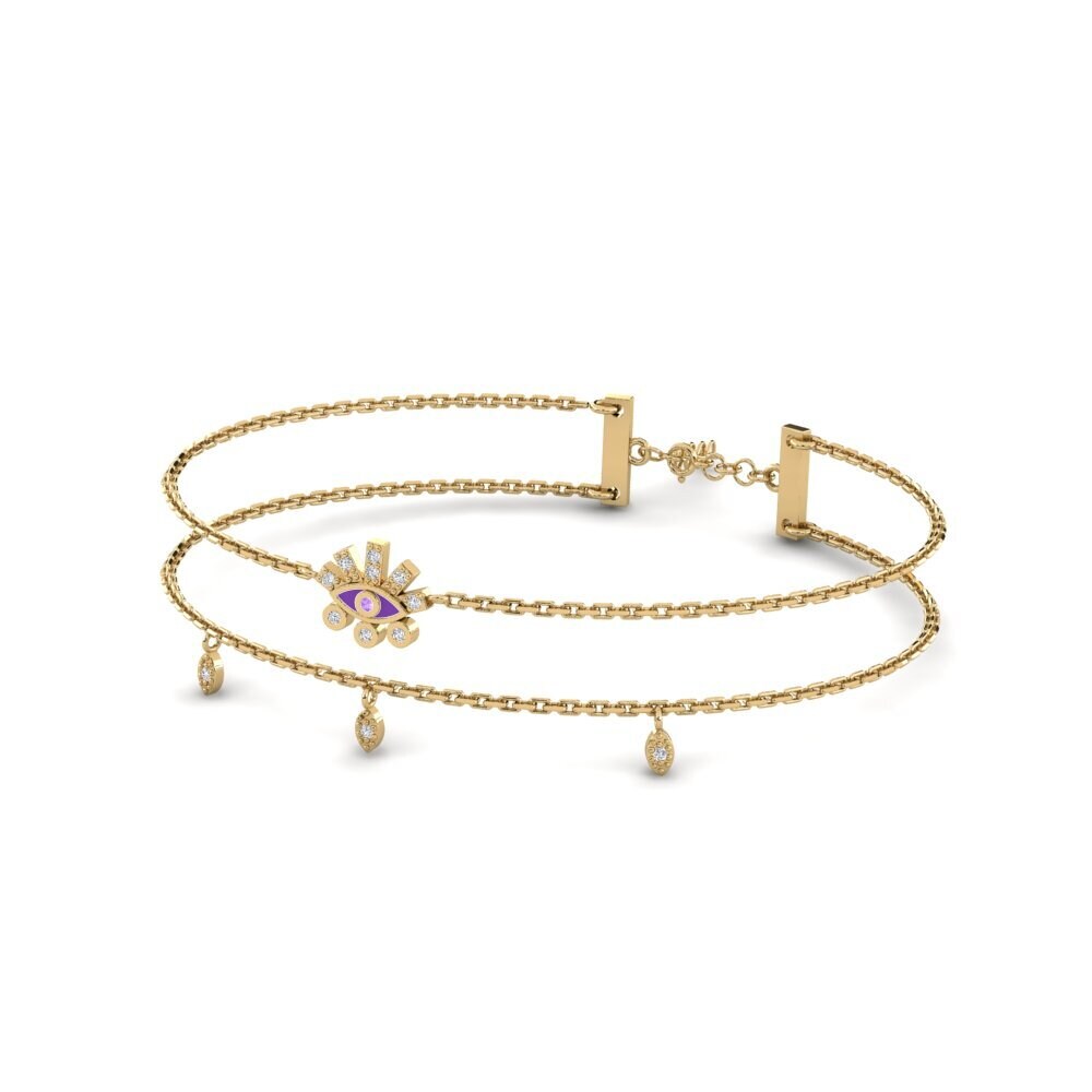 Amethyst Women's Bracelet Ankyra