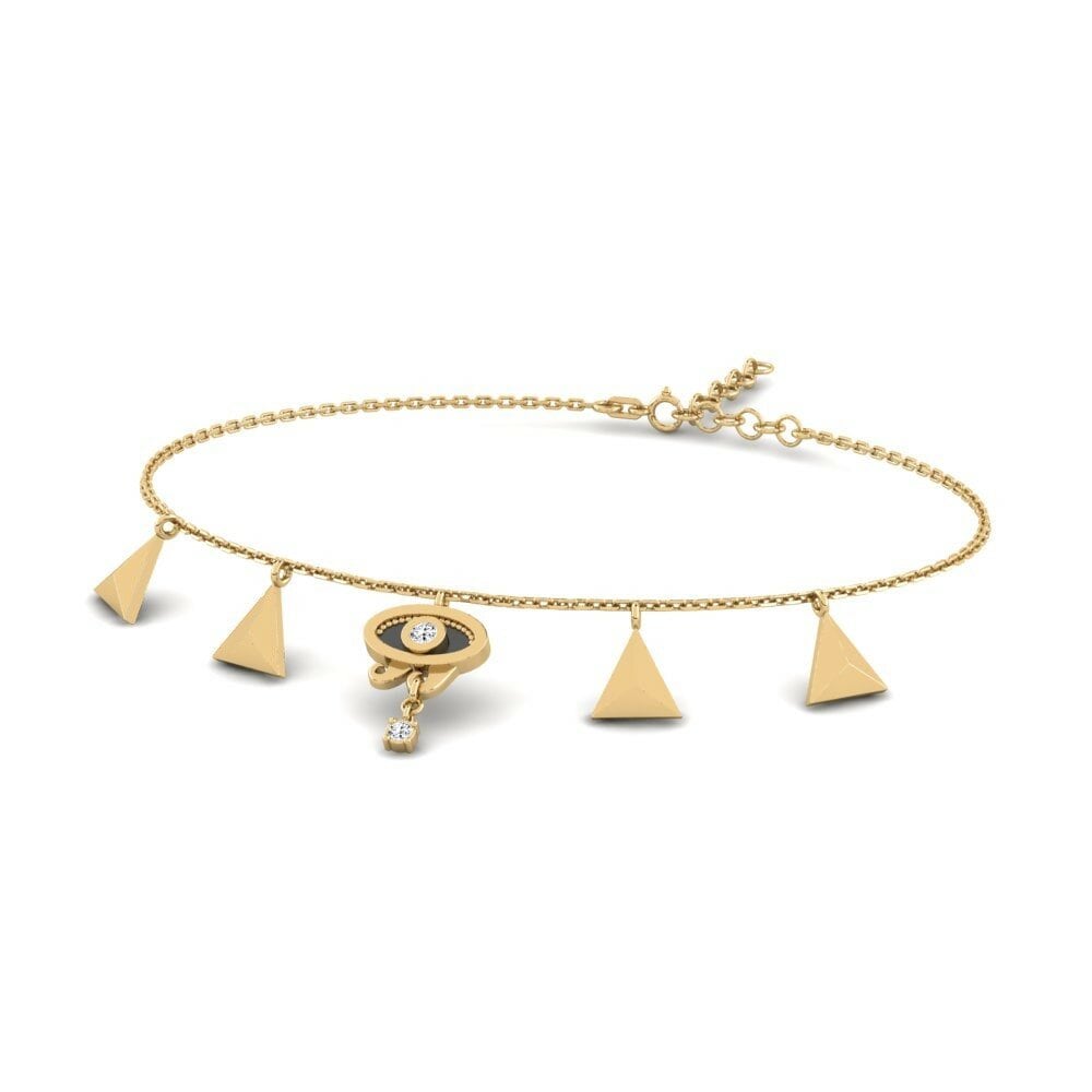 Moissanita Pulsera de Mujer Artista