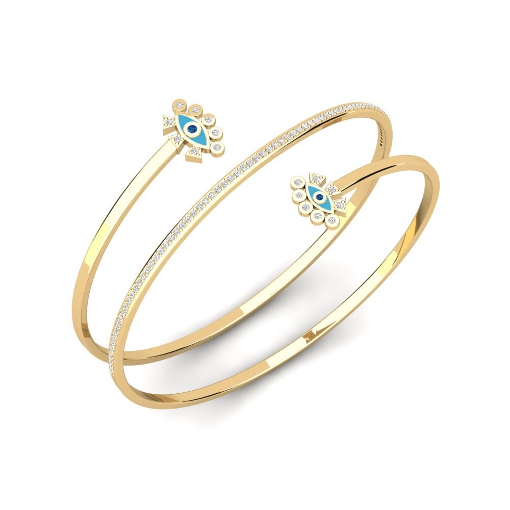 Circonita Azul Oscuro Pulsera de Mujer Arykanda