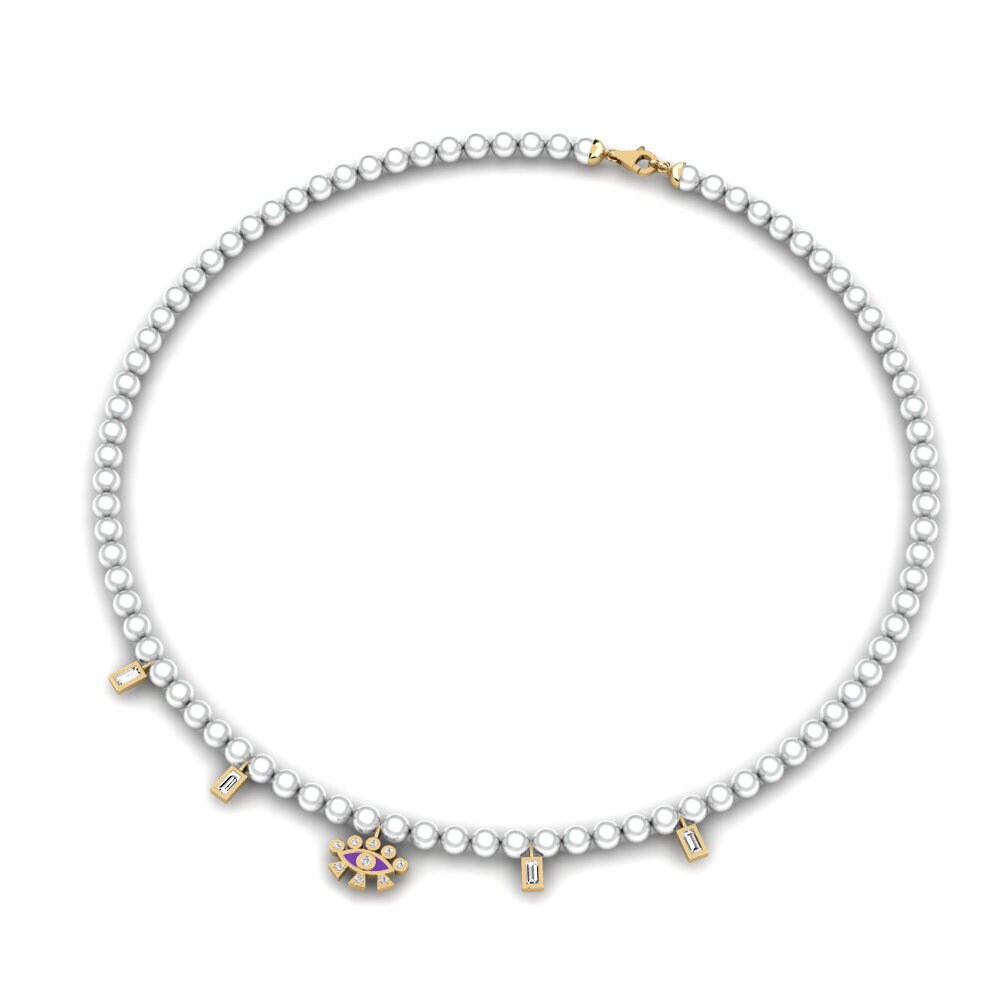 Collana da donna Atarneus Moissanite