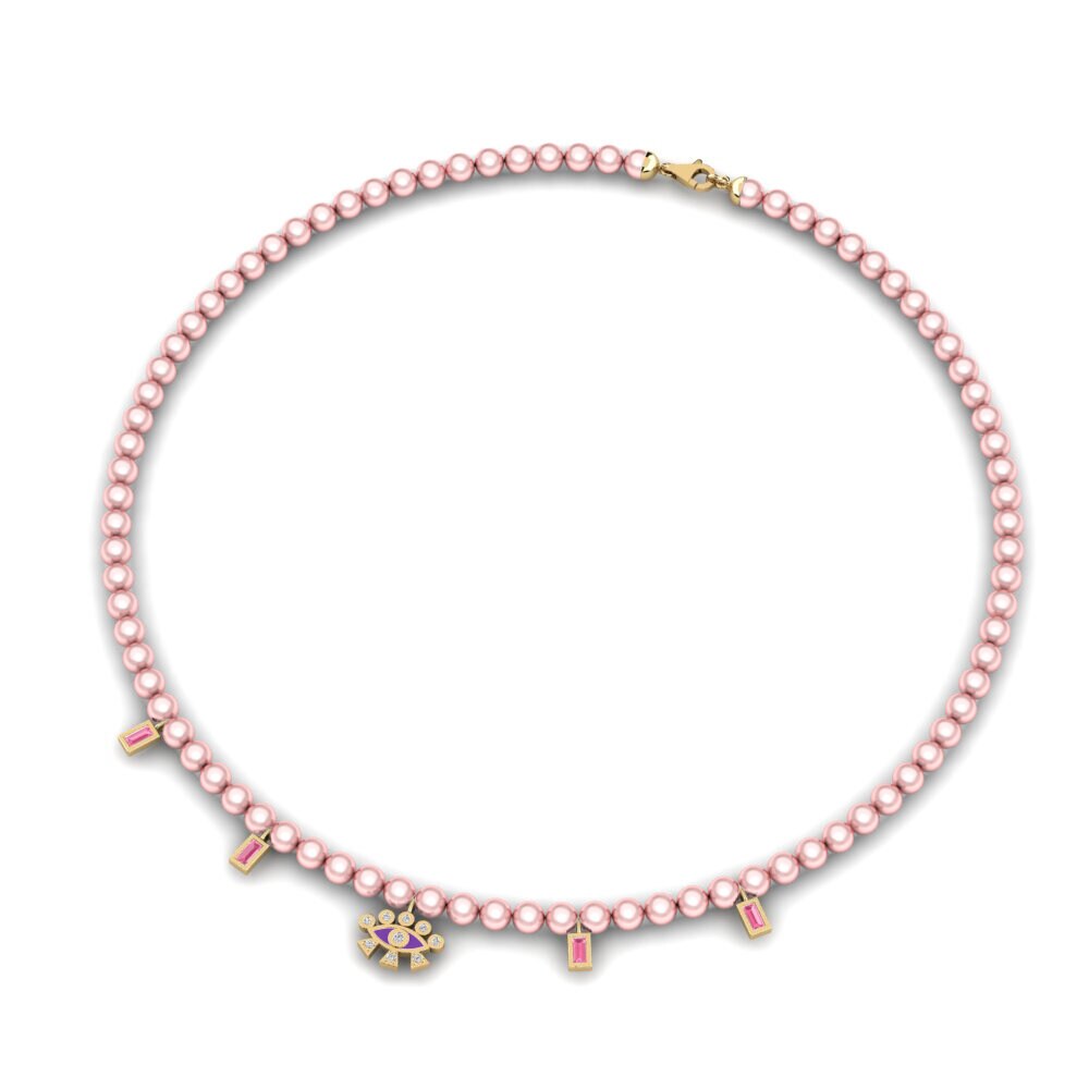 Zafiro Rosado Collar Atarneus