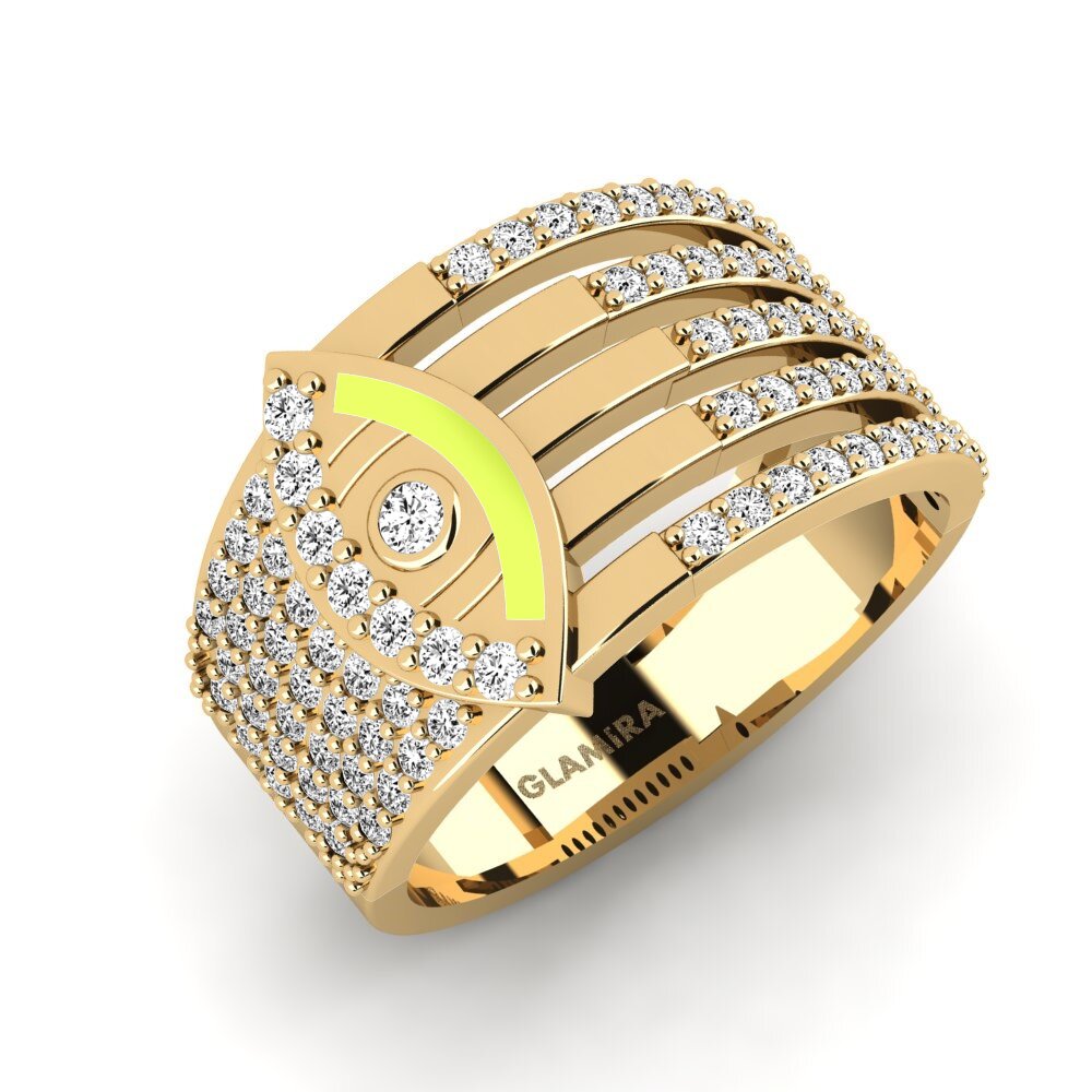 Moissanite Ring Bersinar