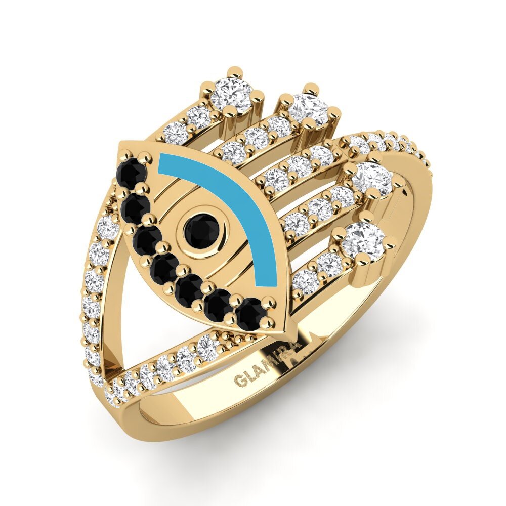Black Onyx Ring Briller