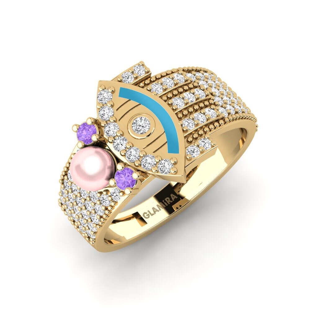 Amethyst Ring Brillo