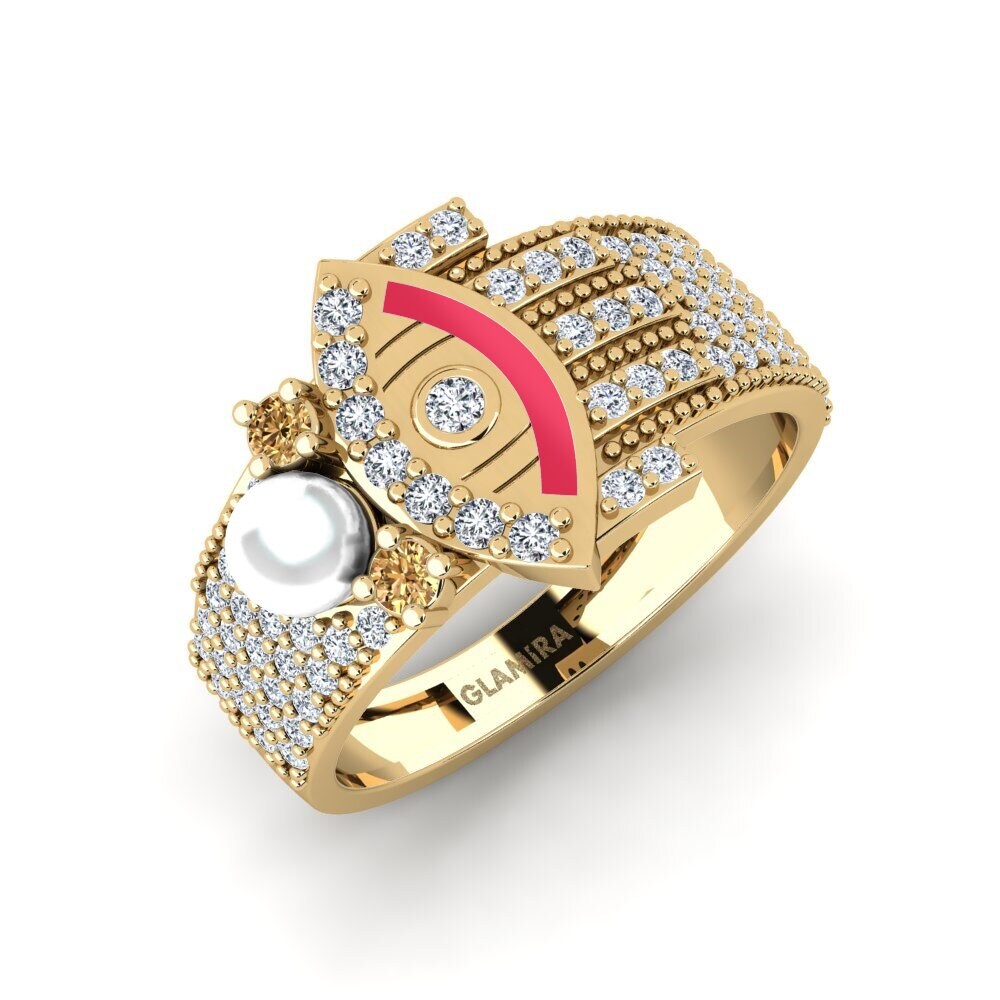 Brown Diamond Ring Brillo