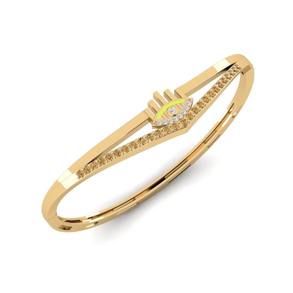 Diamante café Brazalete de mujer Dawl