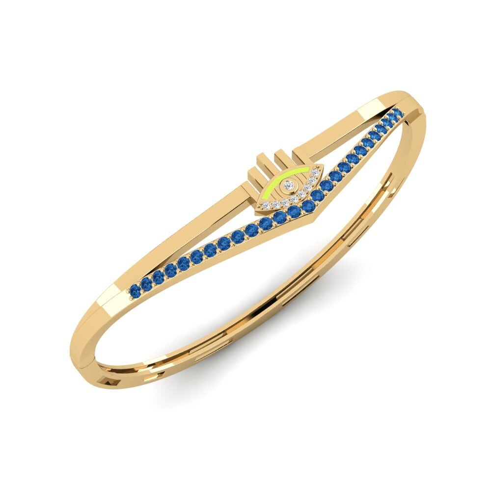 Circonita Azul Oscuro Brazalete de mujer Dawl