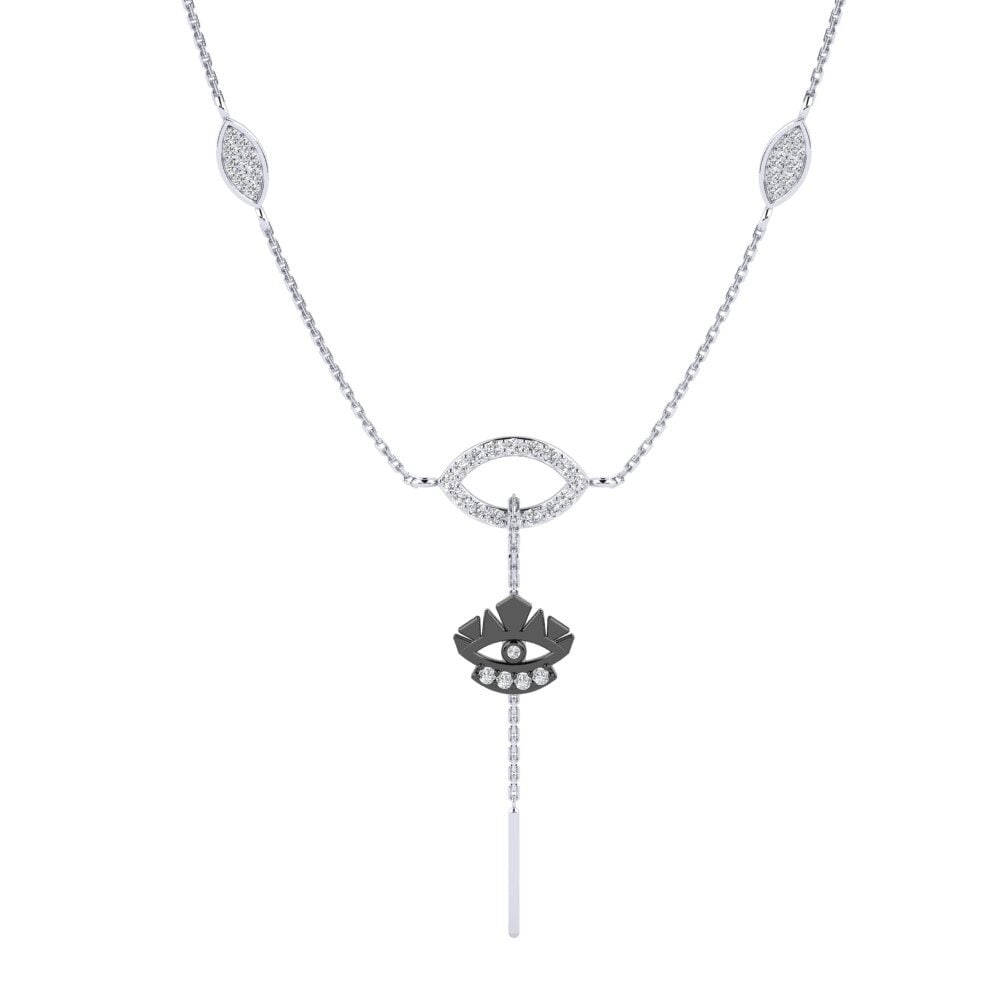 Paladio 950 Diamante Collar de Mujer Kurina