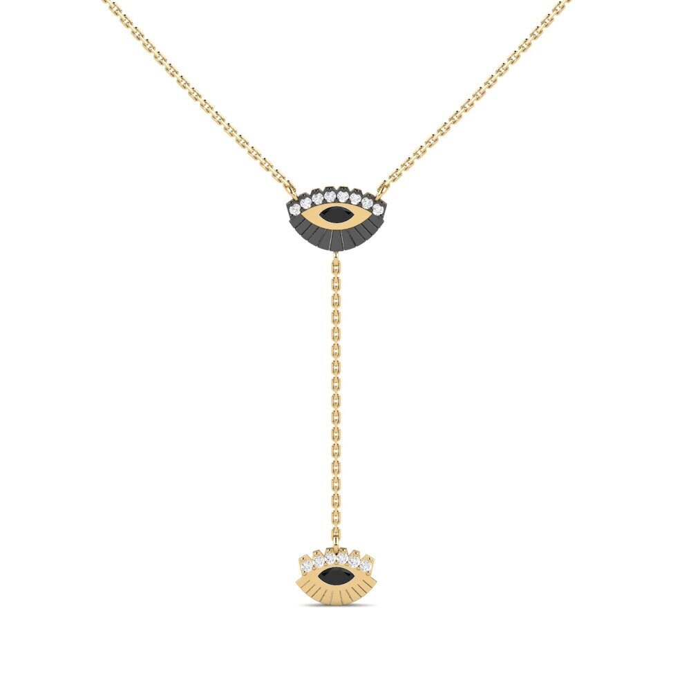 Black Onyx Women's Necklace Loben