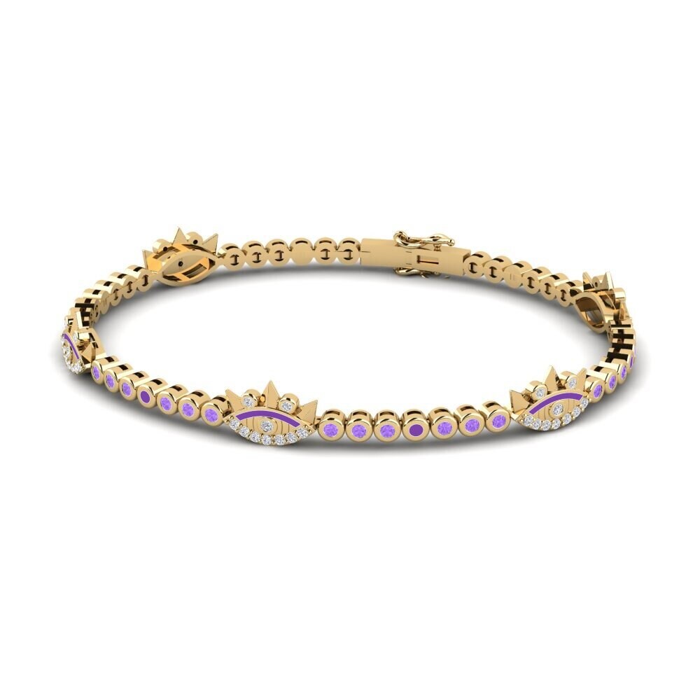 Amethyst Women's Bracelet Lonnaigh