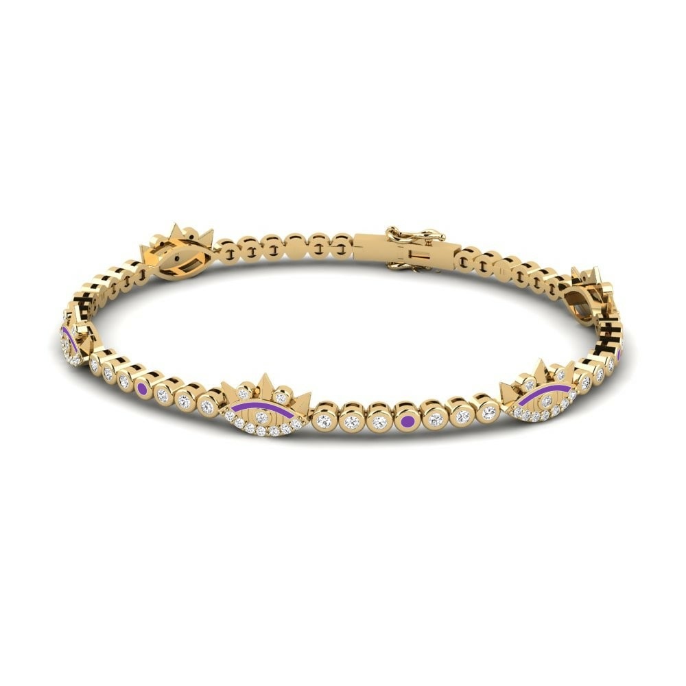 Bracciale da donna Lonnaigh Moissanite