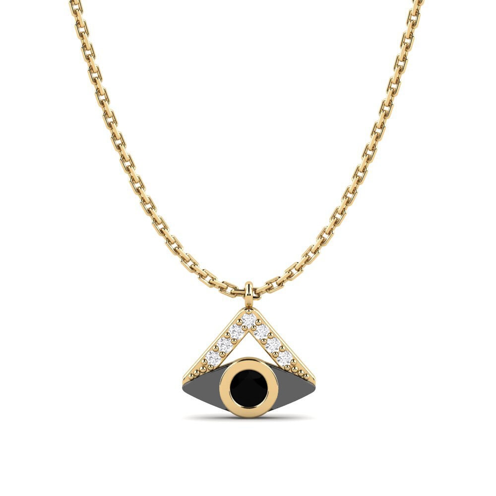 Black Onyx Women's Necklace Magia