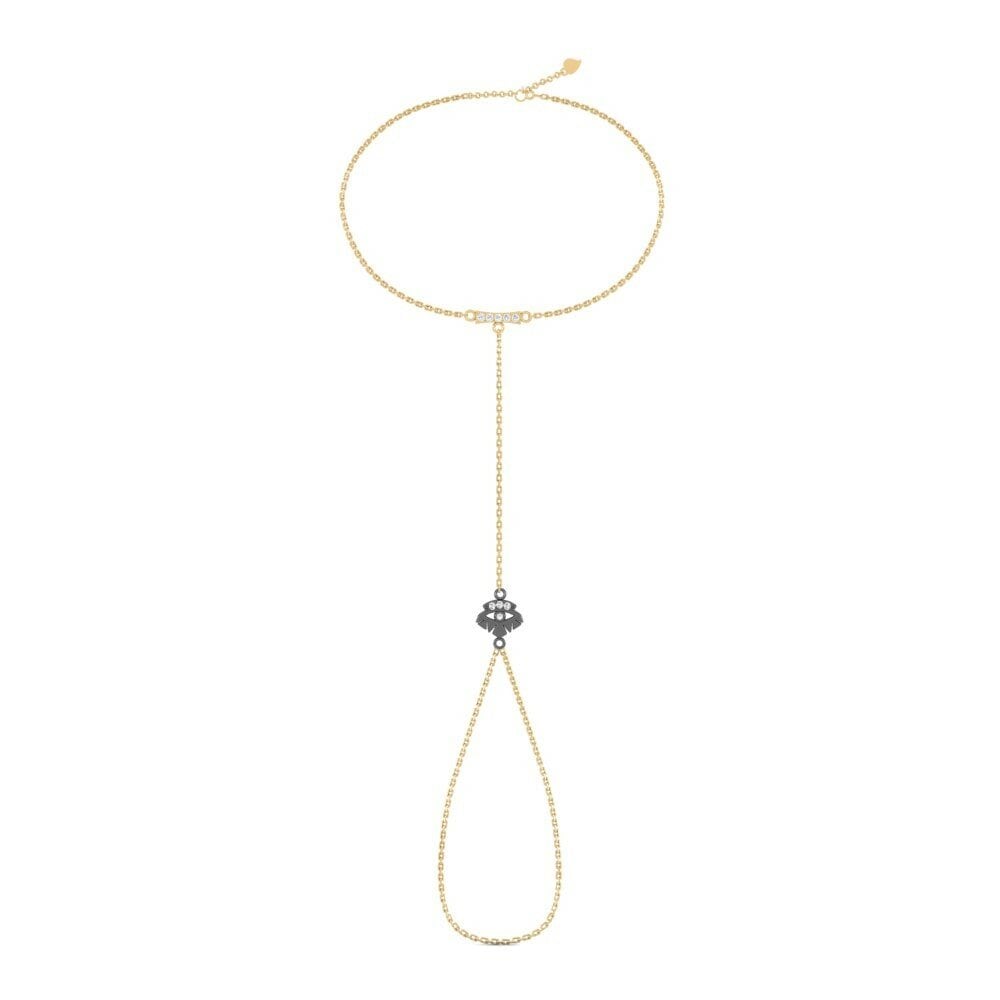 Moissanita Pulsera de dedo Nada