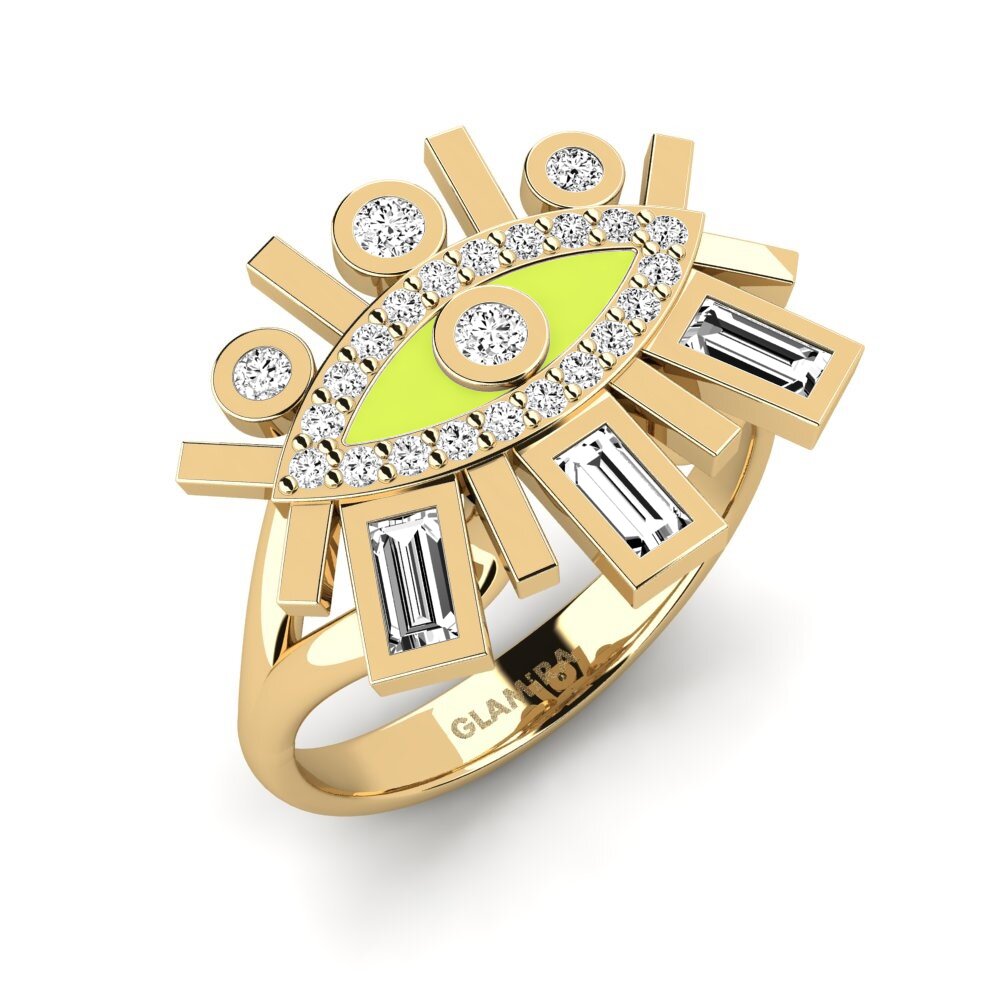 Moissanite Ring Okenaus