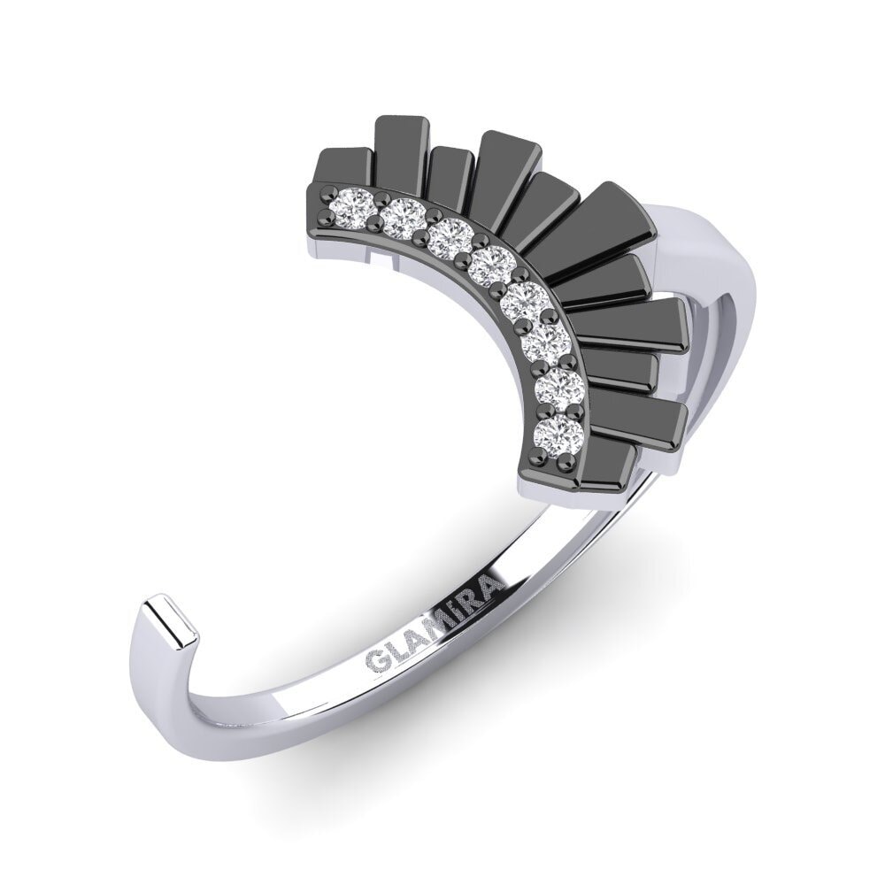 Paladio 950 Diamante Anillo Palekana - A