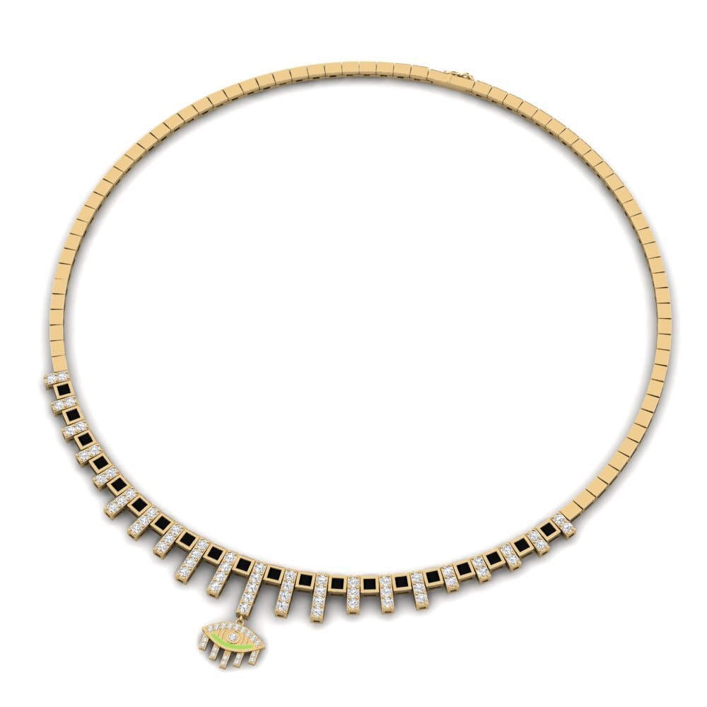 Collar Black Diamond Necklaces