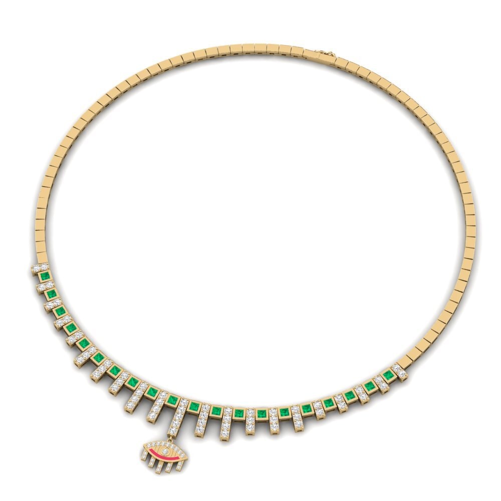 Collar Emerald Necklaces