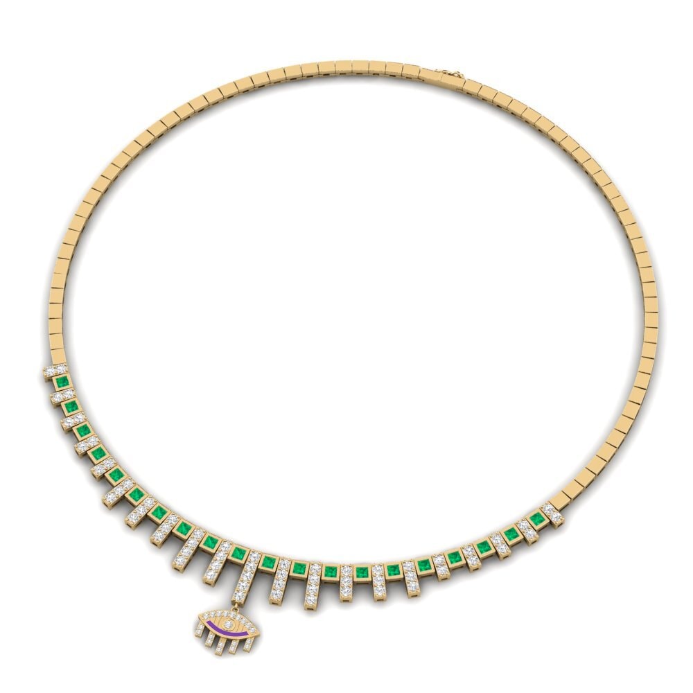 Collar Emerald Necklaces