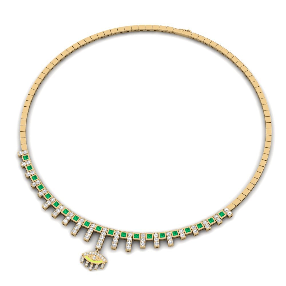 Collar Emerald Necklaces