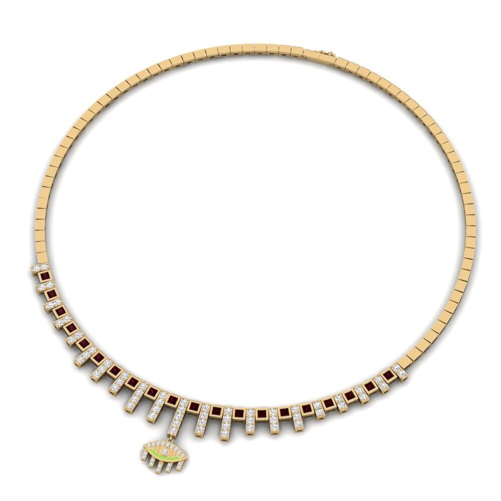 Collar Garnet Necklaces